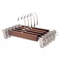 围达 高档实木裤夹 强力镍裤架32cm 组