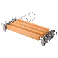 围达 高档实木裤夹 实木本色33cm 组