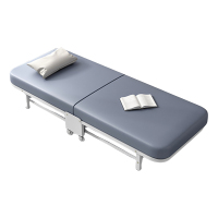 围达 折叠伸缩床 90cm PU瓦灰色 张
