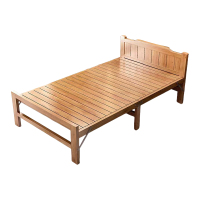 围达 竹床折叠床 120cm加高宽片 张