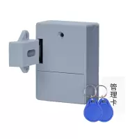 围达 免开孔柜门锁 灰色64*86mm 个