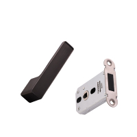 围达 意式磁吸门锁 旗舰款方黑 把