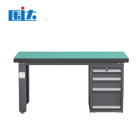 围达 电工实训台 150*80cm偏四抽 张