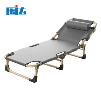 围达 折叠床躺椅 193*68*30cm格纹灰 张