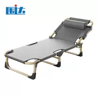 围达 折叠床躺椅 193*68*30cm格纹灰 张