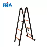 围达 碳钢伸缩梯 1.7m+1.7m(2×4步) 个