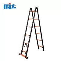 围达 碳钢伸缩梯 2.5m+2.5m(2×6步) 个