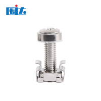 围达 机柜螺丝套装 M5*16不锈钢 包