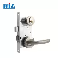 围达 双面开安全消防门锁 不锈钢防火锁单开 把