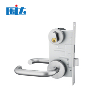 围达 不锈钢防火门锁 201配铜芯 把