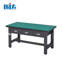 围达 重型钳工台工具桌 210*75*80cm三抽 张