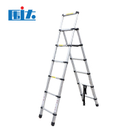 围达 不等边伸缩人字梯 1.7m+2m(6+7步) 个