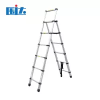 围达 不等边伸缩人字梯 1.7m+2m(6+7步) 个