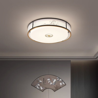 [慕洛奇]新中式吸顶灯客厅灯全铜简约LED灯具套餐中国风简约餐厅卧室灯