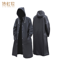 信虹牧 长雨衣 黑色 件