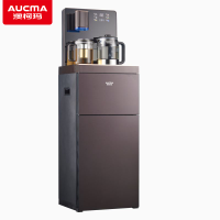 澳柯玛茶吧机YR8A-Y115(Y棕)温热款饮水机高硼硅防溢烧水壶底部上水一键取水+烧水+恒温[迷雾棕色]