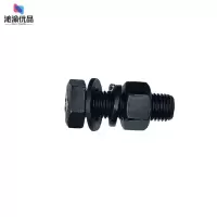 沁渝优品 穿钉带帽组合螺栓 M18*50 /个