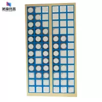 沁渝优品 圆形标签贴 标签纸 2*2cm/片