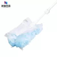 沁渝优品 鸡毛掸子 除尘掸 长柄+2包掸头/组