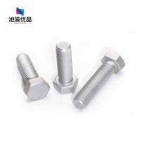 沁渝优品 达克罗外六角螺丝 M10*40 个