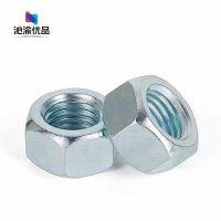 沁渝优品 镀锌螺母 M10 个