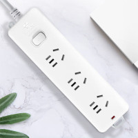 公牛(bull) 插座/插线板/排插/接线板/拖线板 GN-212 3位总控全长10米