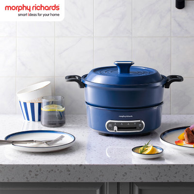 MORPHY RICHARDS 多功能电火锅 MR9087 蓝色