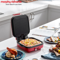 MORPHY RICHARDS 家用电饼铛 MR8600 英伦红