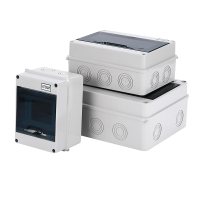 HT-12漏保盒 防水配电箱 强电布线箱 家用明装 IP65防水配电箱 充电桩漏保盒 配32杯梳 AAA