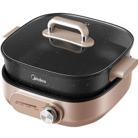 美的（Midea）电煮锅电蒸锅蒸煮一体多功能炒菜炖汤煎炒涮烤电炖锅电火锅多功能锅 HGS303004