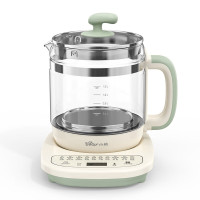 小熊 养生壶 1.5L 高硼硅玻璃 多段保温 微电脑显示 12小时预约 YSH-D15T3
