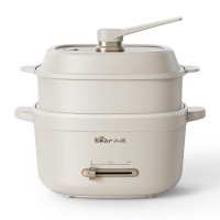 小熊 一体电热锅 电火锅DRG-E30U8 带蒸笼 3L