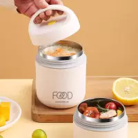 不锈钢小型保温桶饭盒带盖上班族便携汤盒粥杯一个人便当餐盒7017