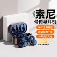 真骨传导蓝牙耳机无线官方正品运动不入耳夹式降噪2024新款高音质