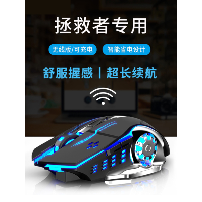 [补贴10%]适用联想拯救者无线鼠标y7000小新r9000p电竞专用游戏通用充电款x