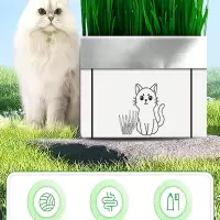 [补贴10%]猫草盆栽化毛草种子非已种好懒人小麦种子猫咪零食品水培营养种植