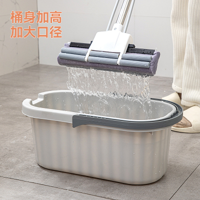 [补贴10%]长方形家用塑料水桶洗涮拖布桶拖地墩布桶可排水海绵拖把桶桶收纳