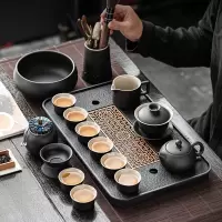 [补贴10%]茶具套装日式功夫泡茶壶茶杯陶瓷家用办公室瓷石小茶盘茶道紫砂