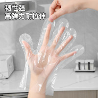 [补贴10%]2000只抽取式一次性pe手套加厚食品级餐饮塑料薄膜家用盒装防水