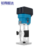 铂利越达 锂电无刷修边机板材开槽机 两电一充 套