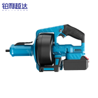 铂利越达 锂电疏通机管道马桶疏通 两电一充 套