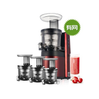 惠人原汁机HUF8800SWN榨汁机汁渣分离无网大口径商用韩国原装进口