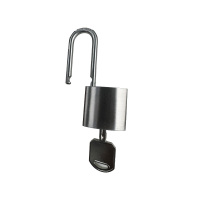 卉塍 HCGS-08 33mm 通开不锈钢挂锁 (计价单位:把 )银色