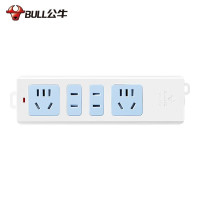 公牛（BULL）新国标无线插座袋装延长线插座101(B) (3773)3*1.0*1.8m*4H