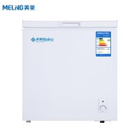美菱(MeiLing)卧式冷柜 BC/BD-141DT白 141升小型迷你家用冷藏冷冻转换单温一级能效
