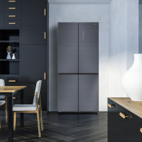 美菱臻选I美菱(MELING) 多门冰箱 BCD-536WP9B 超薄嵌入式一级双变频 风冷无霜