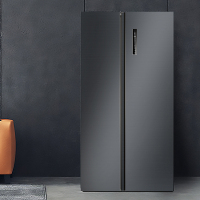 苏宁推荐 美菱(MELING) BCD-632WPUCX灰 632升 对开门双门冰箱 一级能效 变频风冷无霜净味抗菌冰箱