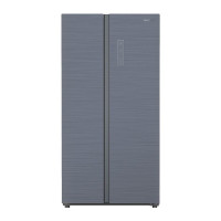 苏宁臻选I美菱(MELING)BCD-551WPB双开门冰箱一级能效智能双变频 钢化玻璃门家用大容量