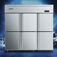 美菱(MELING) MCF(L)-1.8LCDE706MX3大容量冰箱餐饮厨房饭店立式不锈钢