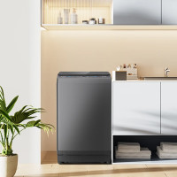 美菱(MeiLing)[大力神系列]12公斤晶钻灰波轮洗衣机大力波轮盘健康除螨洗洗0.9超高洗净比D8AB120A